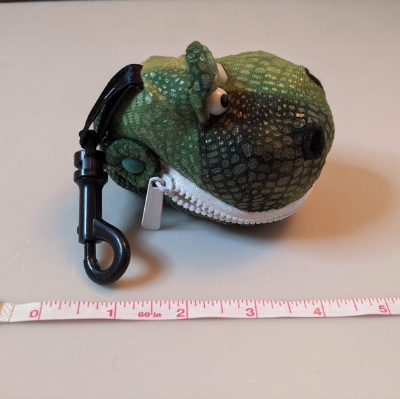 VTG Disney Toy Story 2 REX Plush Keychain Zip Riddle Book - Picture 7 of 7